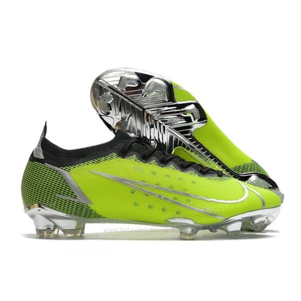 Nike Mercurial Vapor Elite FG Verde Plata Negro